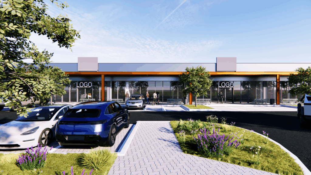 OC Point Skalica II - vizualizácia